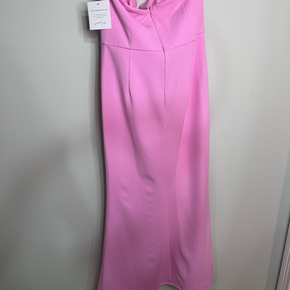 NWT Petal and Pup Briggs Pink Midi Dress - Picture 4 of 5